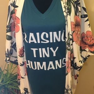 Raising Tiny Humans Tee, Size: XL